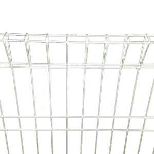 Roll Top 'BARRA' Galvanised Fence Panel