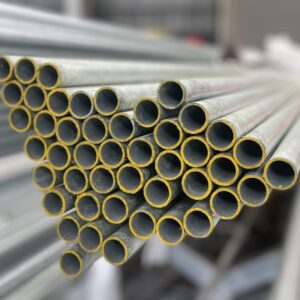 20NB (26.9MM O/D) Plain Ended Galvanised Pipe 6.5M