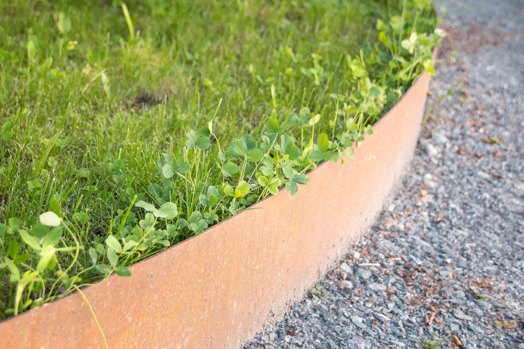 100 x 3mm Corten Steel Garden Edge