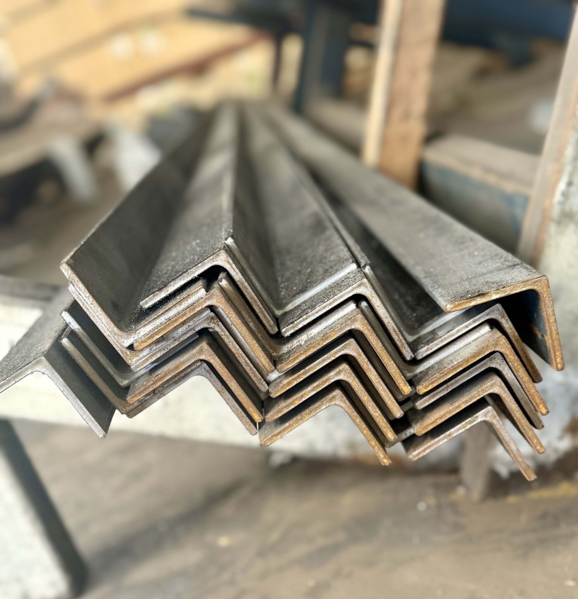 50 x 50 x 5mm mild steel angle bar